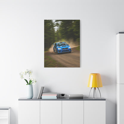 Subaru WRX STI Forest Rally Road Wall Art & Canvas Prints
