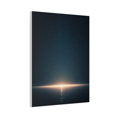 Starry Night Sea Horizon Wall Art & Canvas Prints
