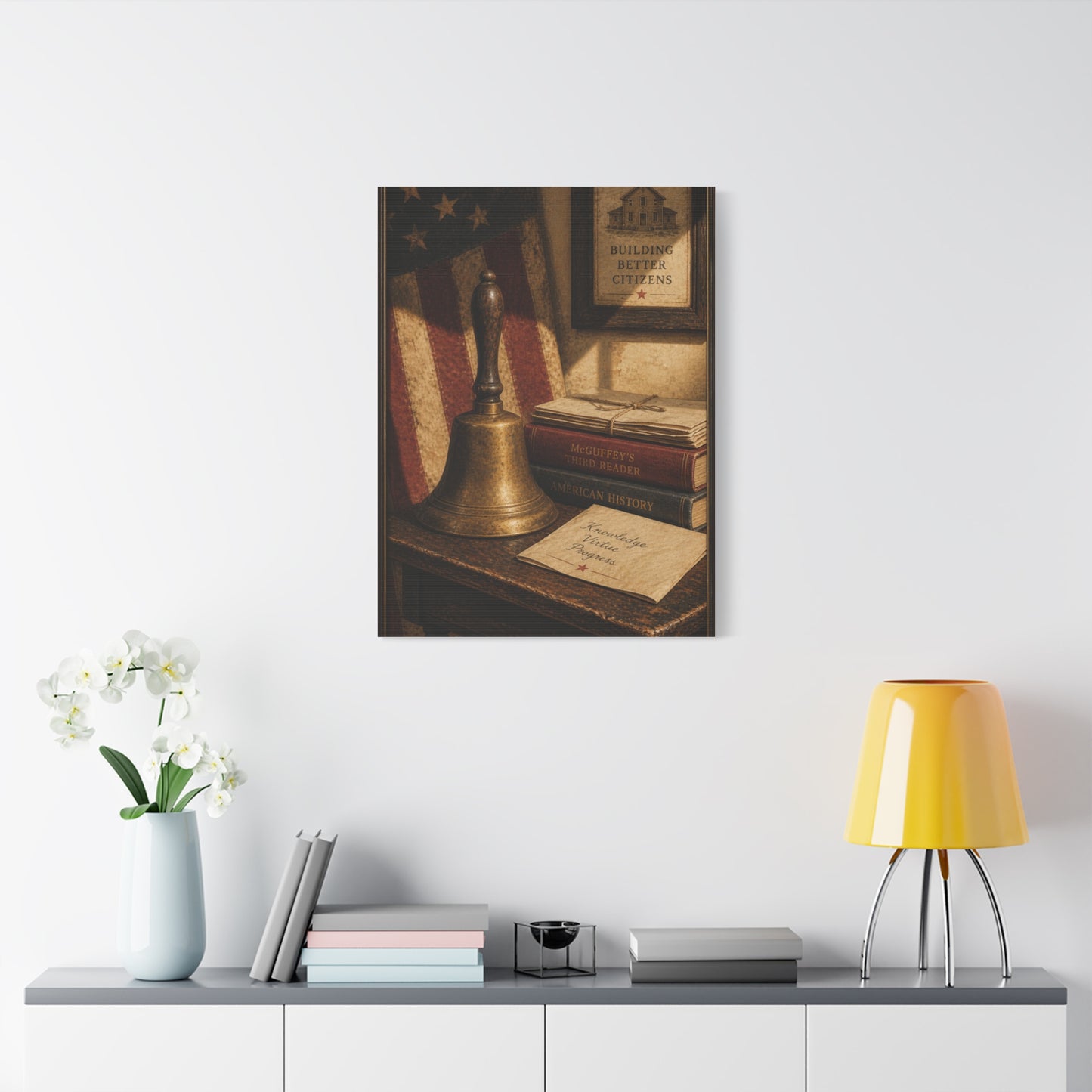 Vintage Americana Heritage Still Life Wall Art & Canvas Print
