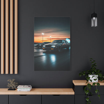 Turbo G Body Chase Under Stadium Lights Wall Art & Canvas Prints