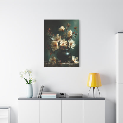 Magnolia Floral Still Life Wall Art & Canvas Print