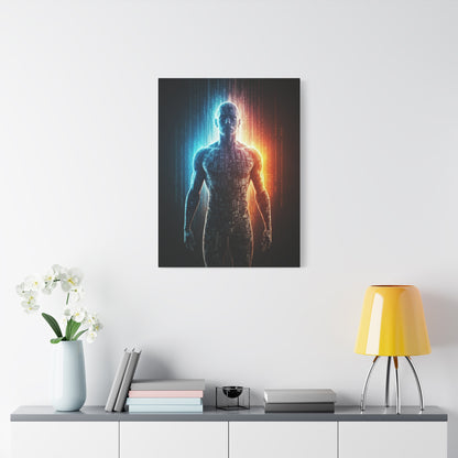 Digital Human Evolution Wall Art & Canvas Prints