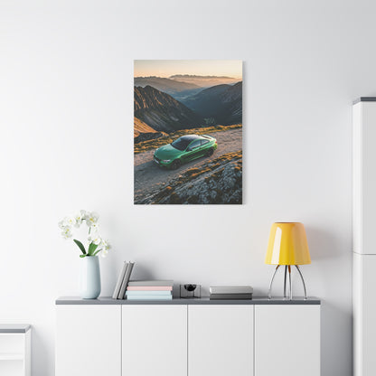 BMW M4 Hilltop Overlook Performance Wall Art & Canvas Prints
