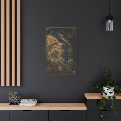 Antique Celestial Cartography Map Wall Art & Canvas Print