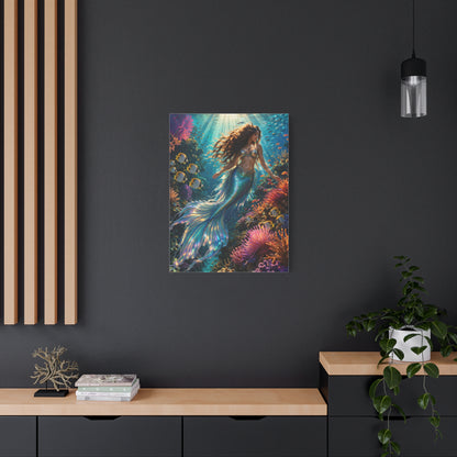 Coral Reef Luminous Mermaid Paradise Wall Art & Canvas Print