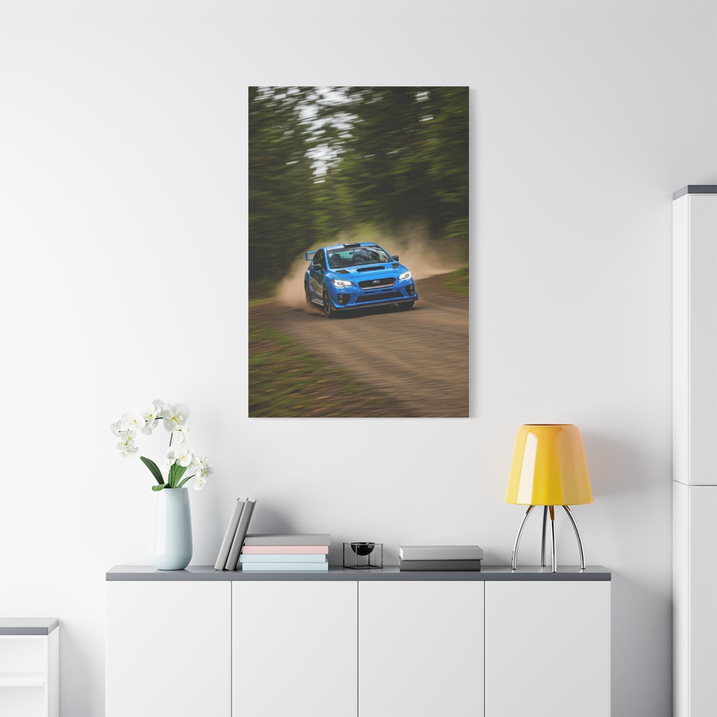 Subaru WRX STI Forest Rally Road Wall Art & Canvas Prints