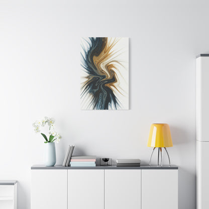 Gilded Current Flow Wall Art & Canvas Prints