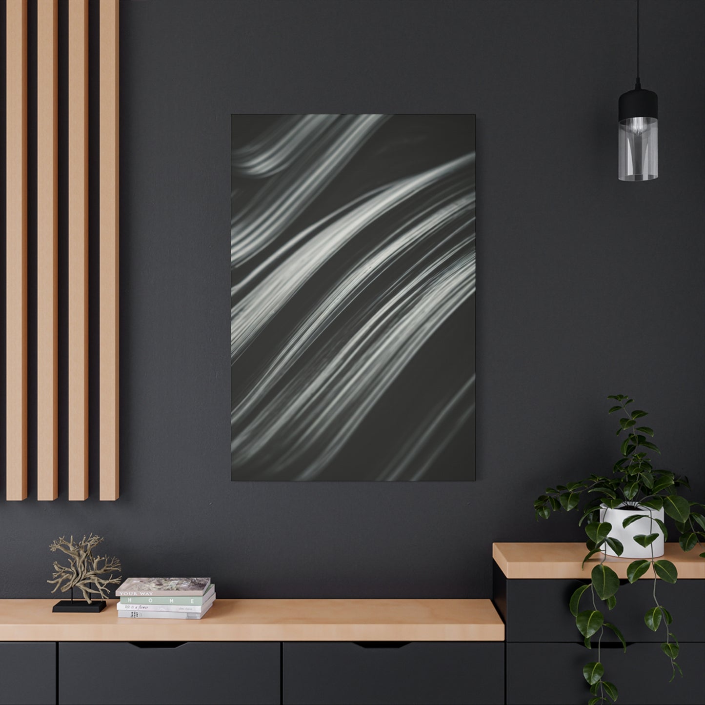 Midnight Flow Abstract Wall Art & Canvas Prints