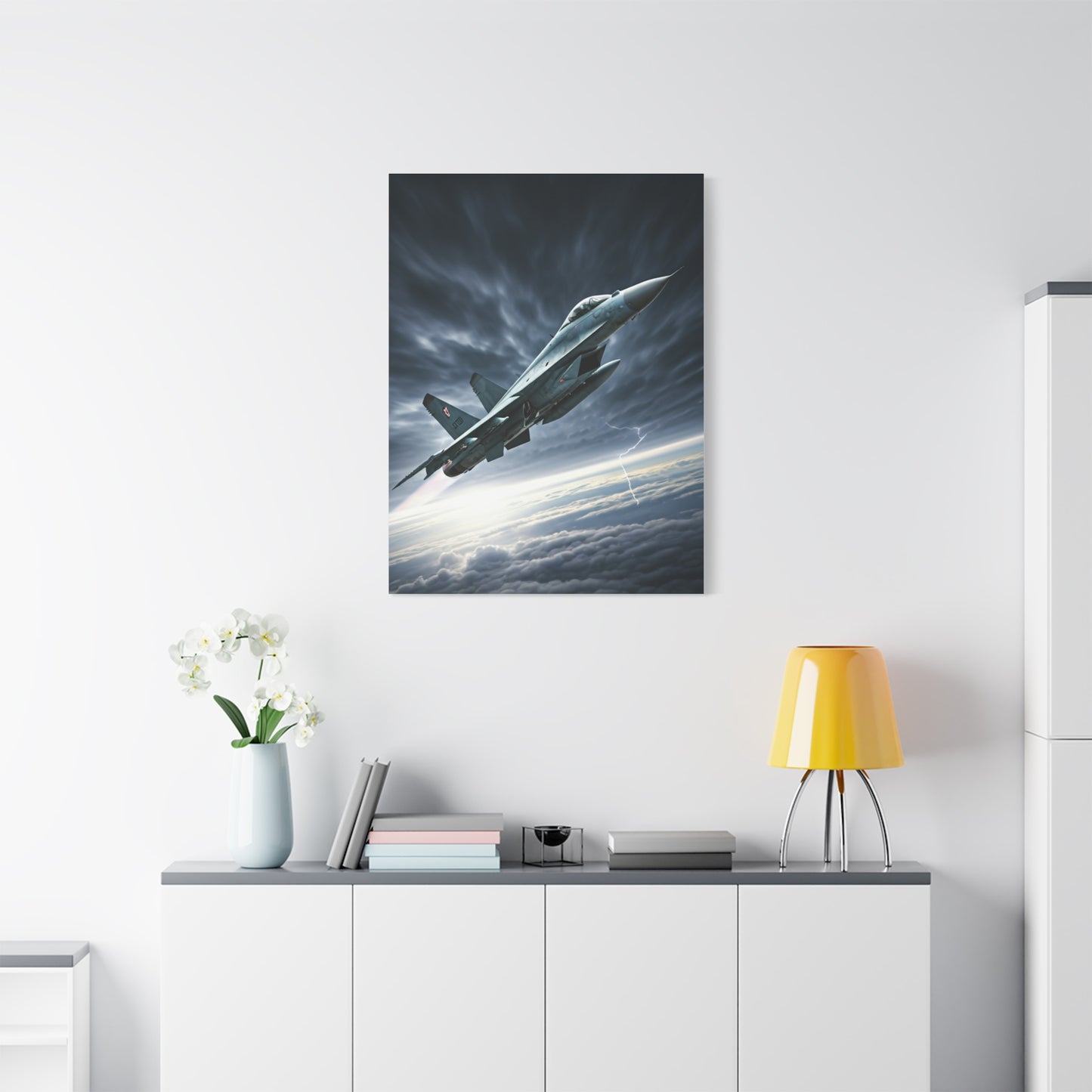 Supersonic Jet Breakthrough Wall Art & Canvas Prints