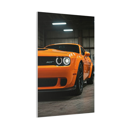 Dodge Challenger SRT Demon Underground Torque Scene Wall Art & Canvas Prints